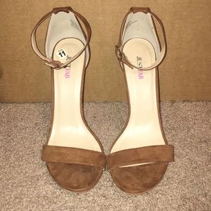 Strappy heels